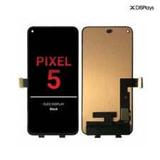 FOR GOOGLE PIXEL 5 5A  OLED Replacement Screen WITH FRAME-BLACK