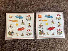 In N Out Burger Kids Sticker Set - In-N-Out - Double Double