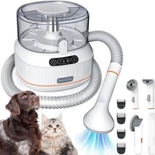 Pet Hair Vacuum Grooming Vacuum Dog Grooming Kit 1.5L Adjustable 3 Suction Mode