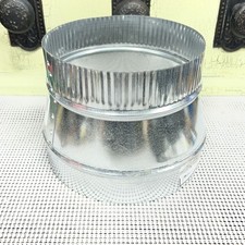 Imperial GV0822 Short Duct Reducer, 28 Gauge, Galvanized Steel