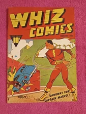 Whiz Comics #1 1st Appearance Of Captain Marvel Don Maris 1975 Reprint