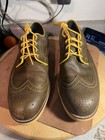 FootJoy City Golf Shoes Men’s 10 M Brown Leather Wingtip 56458 Excellent — photo 3