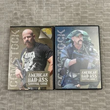 American Bad-Ass Survival Guide 1 & 3 DVD & Lock Picking Secrets Dale Comstock