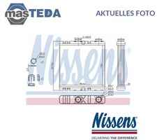 73342 WÄRMETAUSCHER INNENRAUMHEIZUNG NISSENS FÜR RENAULT LAGUNA III,LAGUNA