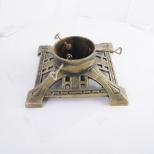 Christmas Tree Stand Large, Cast Iron, Approx 35 x 35cm 11cm 12.5H