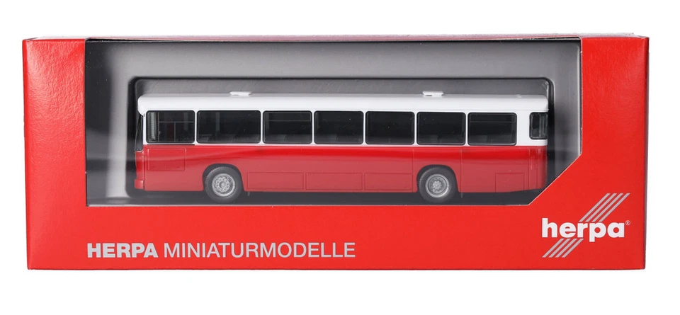 HERPA, MAN Bus SU 210 rosso e bianco, 1/87, HER319393 - Immagine 2 di 4