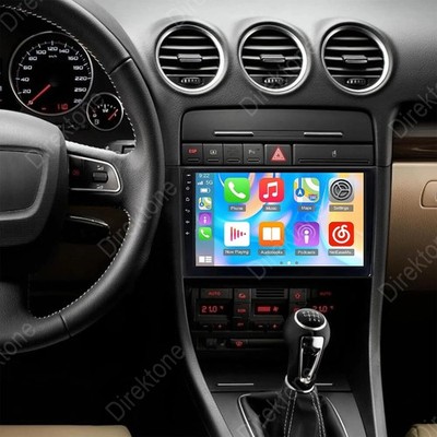 For Audi A4 B6 B7 2000-2009 Android 13 Apple CarPlay Car Stereo Radio GPS WIFI