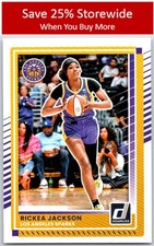 Rickea Jackson 2025 Donruss WNBA #49 Los Angeles Sparks