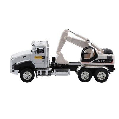 1/50 Excavator Engineering Truck Model Car Diecast Kids Toy Vehicle Xmas NY Gift