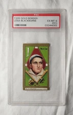 1911 T205 Gold Border Lena Blackburne Sweet Caporal PSA 6 EX-MT (OC) 03344093