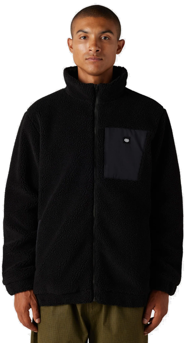 686 EW Outpost Sherpa Jacket Mens Black | eBay