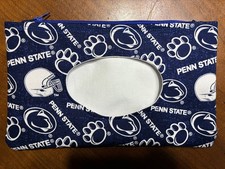 Handmade Penn State Diaper Wipe Pouch