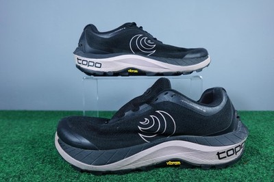 Topo Athletic MTN Racer 3 Shoes Womens Size 10.5 Black Trail Running Sneakers