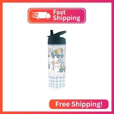 Stephen Joseph, Kids Sip and Snack Water Bottle, 12 oz Tritan BPA Free, Drink an