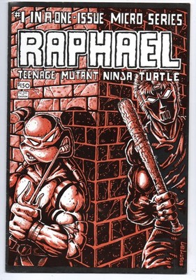 RAPHAEL #1 (1985) - GRADE 7.0 - ONE-SHOT TMNT LAIRD EASTMAN 1ST PRINTING