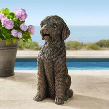 Member's Mark Sitting Doodle Dog Statue