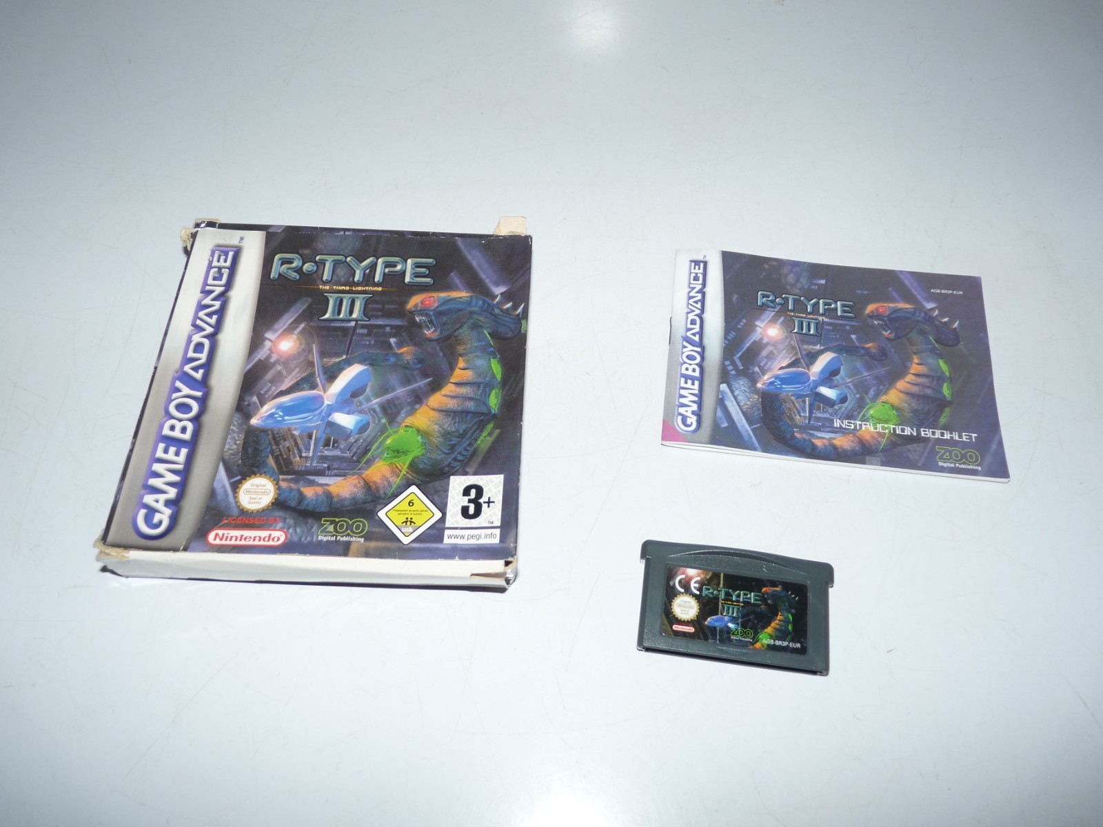 jeu video game boy advance r-type 3 / EUR / boite + notice