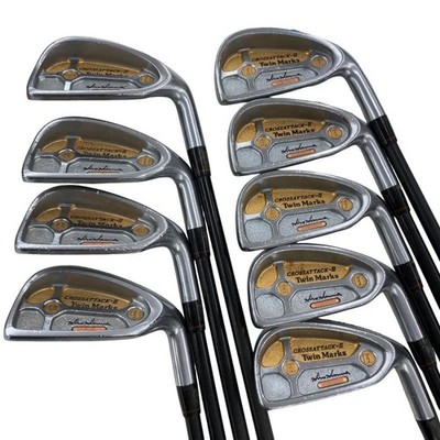 HONMA GOLF Twin Marks CROSSATTACK-II 9pcs Iron Set 3-11 Flex-R 2STAR No H/C