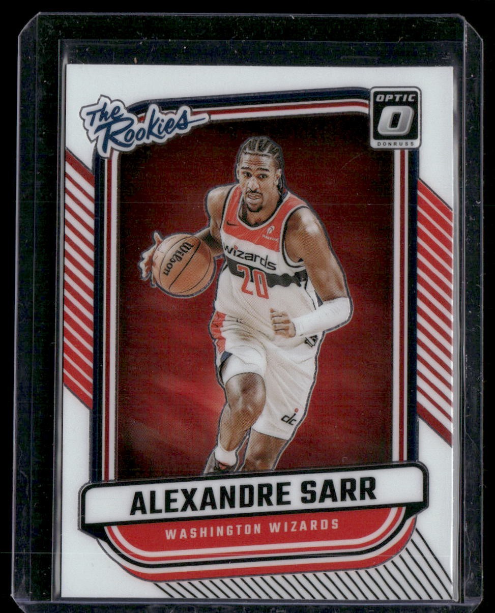 2024-25 Donruss Optic #2 Alexandre Sarr The Rookies