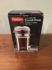 Bodum Chambers French Press 8 Cup Coffee Maker 34oz NEW