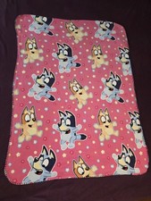 Bluey Silk Touch Throw Blanket 48" x 37" Wide Pup Tricks Throw