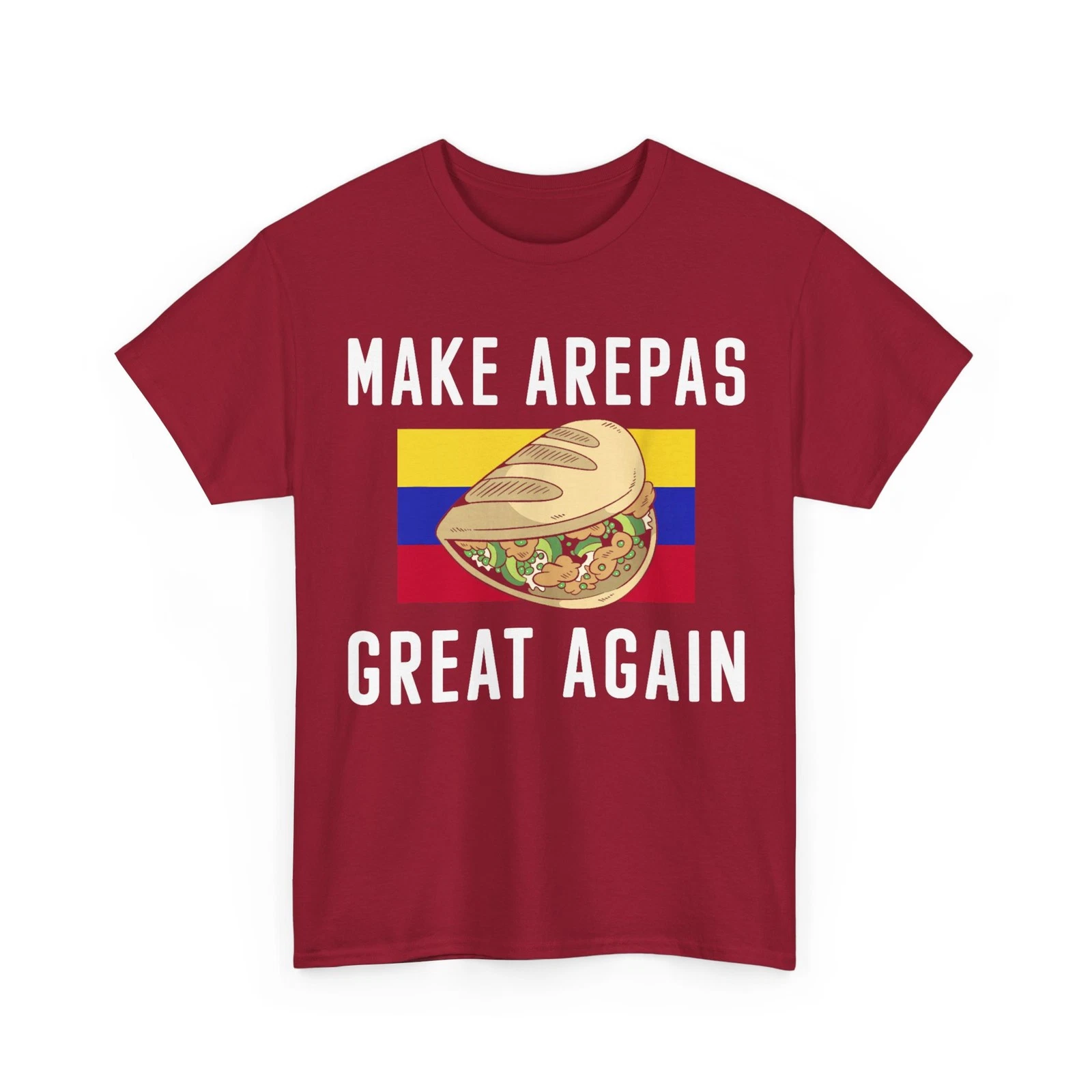 Make Arepas Great Again Arepas Colombia Venezuela T-Shirt