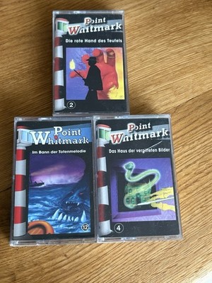 3 MC Kassetten Point Whitmark Folgen 2, 4, 12 Guter Zustand KIDDINX