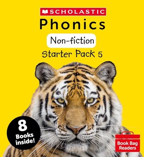 Scholastic Phonics: Starter Pack 5. Decodable Phonic Books for Ages 4-6 (Phonics Book Bag Readers Non-fiction) - Image 3