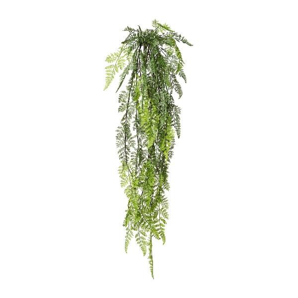 artplants KüNstlicher HäNger Schwertfarn Funkafy, Steckstab, GrüN, 115Cm-image