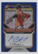 2021 Panini Prizm Rookie Auto Blue Prizm 4/149 Ramon Urias #RA-RU Auto 0l2q