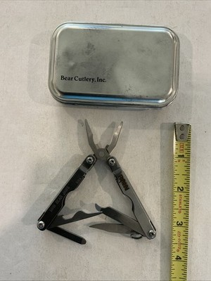 Vintage Bear MGC Cutlery Multi tool Made In USA Mini Bear Jaws NIB  