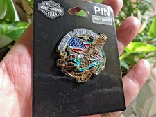 Harley Davidson Dealership Pin - Charlotte North Carolina - New on Card!