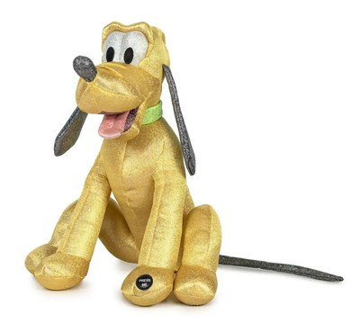DISNEY 100 YEARS Pluto Plüsch - Glitter & Sound, 30 cm | Deutsch (2023)