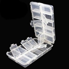 Premium 20 Compartments Tackle Boxes, Tackle Utility Boxes, Plastic Box Storage