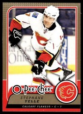 2008-09 O-Pee-Chee #314 Stephane Yelle Calgary Flames Hockey Card