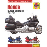 Honda GL 1800 Gold Wing 2001-2010 Motorrad Werkstatthandbuch Haynes