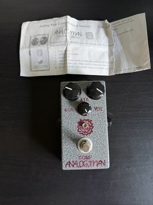 Analogman Compressor 3 Knob Handmade in USA Sunface Guitar Effects Pedal