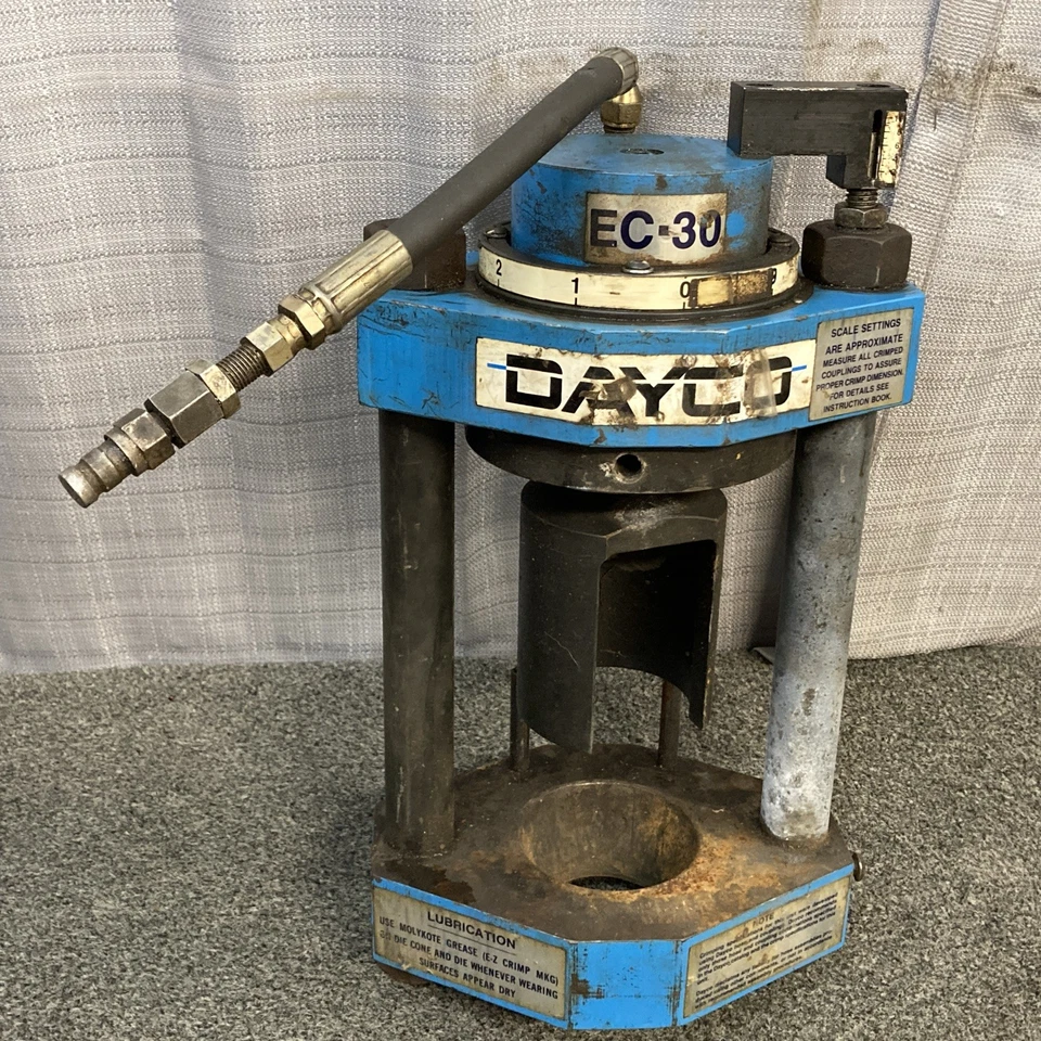 Genuine Dayco EC-30 Hydraulic Crimper - Image 4 of 4