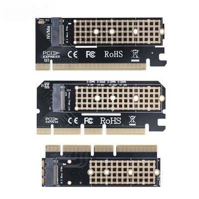 M.2 Solid State SSD High Speed NVMe Protocol Converter PCI-E16x 4x 8x 1x