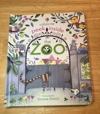 Peek Inside the Zoo (Peek Inside Board Books) - Board book - NEW