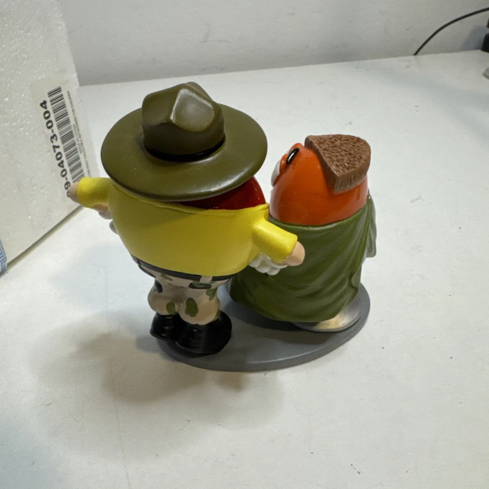 M&M’s “A Little Off The Top” The Hamilton Collection Salute U.S.M.C. NIB W/ COA - Image 4 of 4