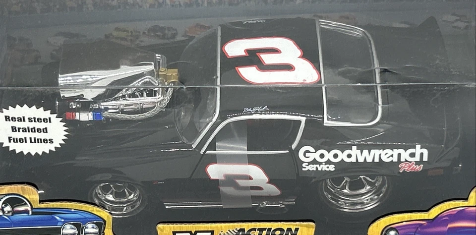 Muscle Machines NASCAR #3 Dale Earnhardt '71 Camaro 1/24 Scale - Free Shipping - Image 2 of 4