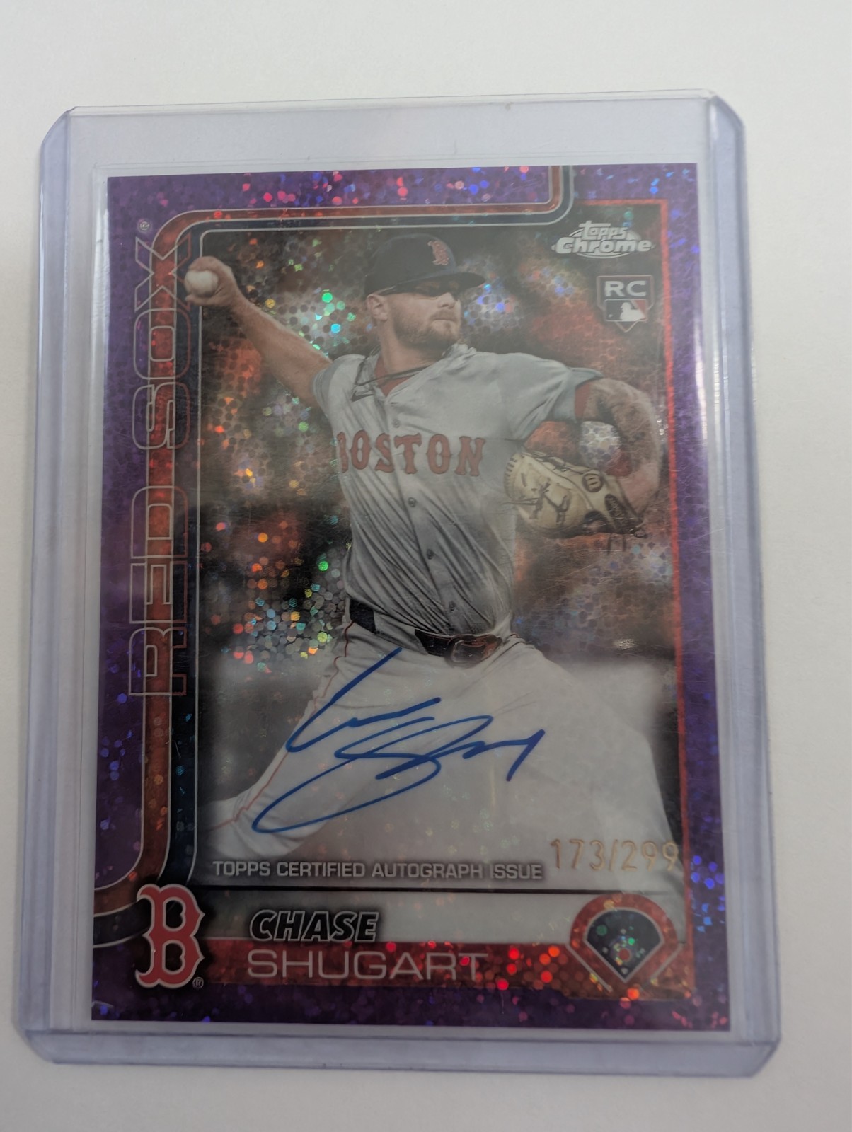 12 Topps Baseball cards: autos, numbered, patch view 15