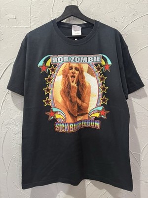 Vintage 2010 Rob Zombie Sick Bubblegum Tour TShirt Size Large