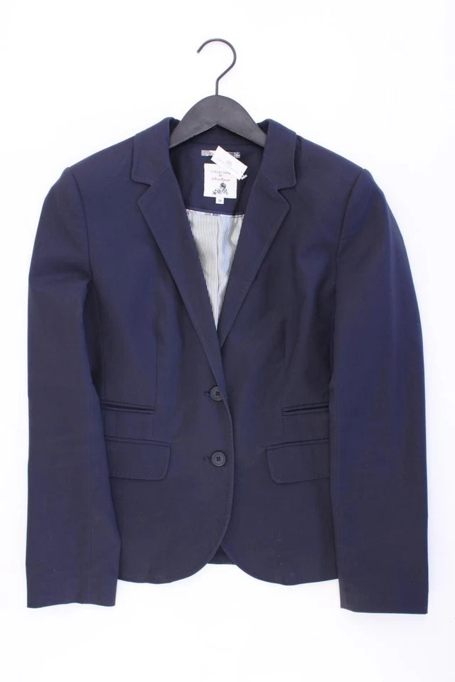 ✅ Second Life Fashion Jackpot Blazer für Damen Gr. 38, M blau aus Baumwolle ✅ - Bild 1 von 4