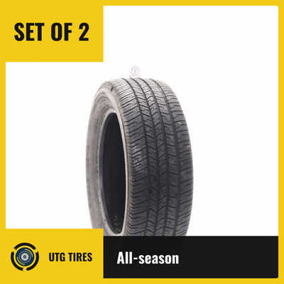 Set of (2) Used 225/60R18 Goodyear Eagle RS-A 99W - 7.5/32