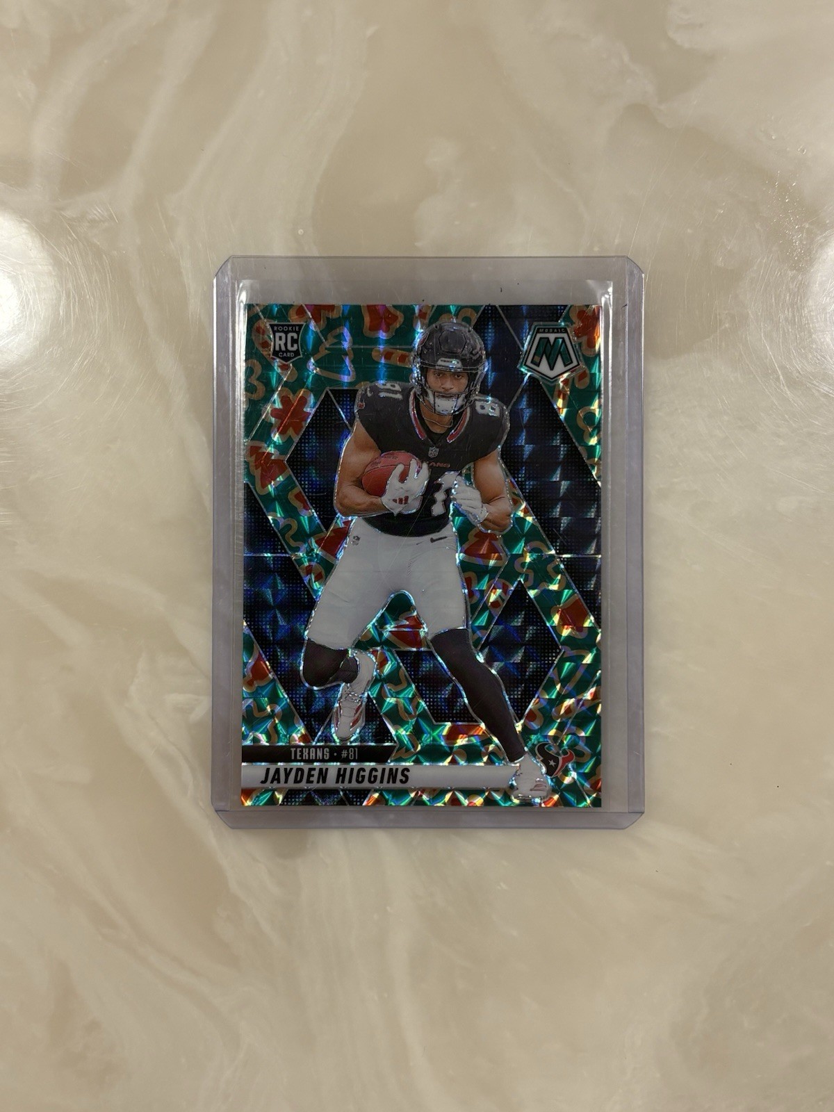 2025 Panini Mosaic Jayden Higgins Cookies Prizm Rookie #346 🔥 CASE HIT SSP