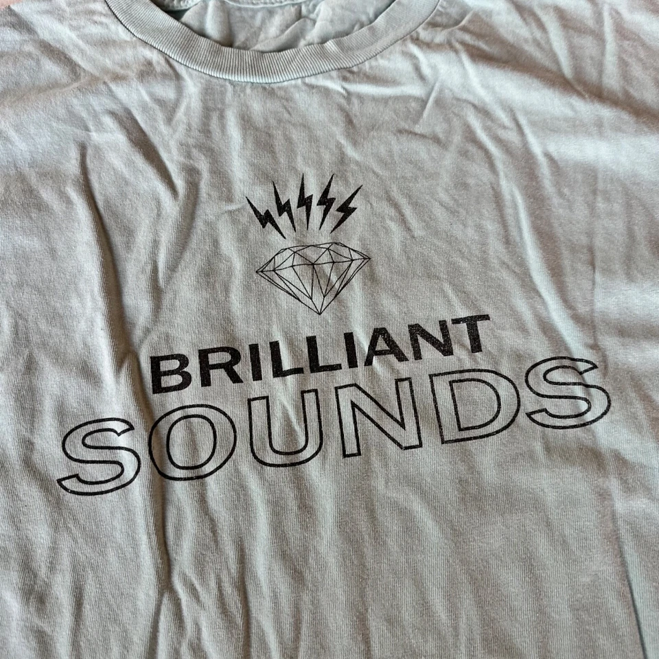 Mens Light Blue DIAMOND Long Sleeve Tee Size XL - Image 3 of 4