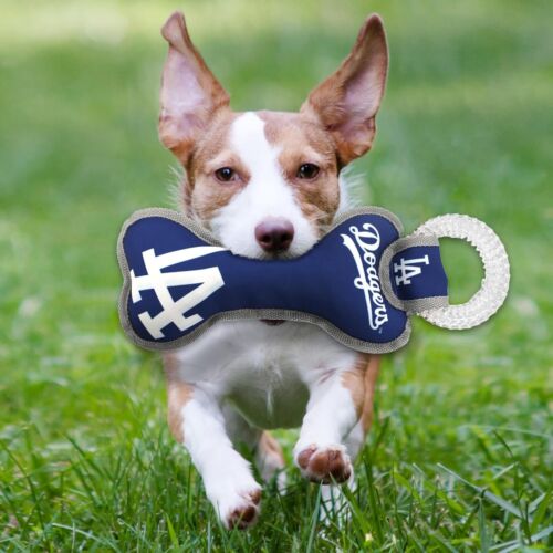 Primo giocattolo a forma di osso MLB con cigolio per cani e gatti - Foto 24 di 62