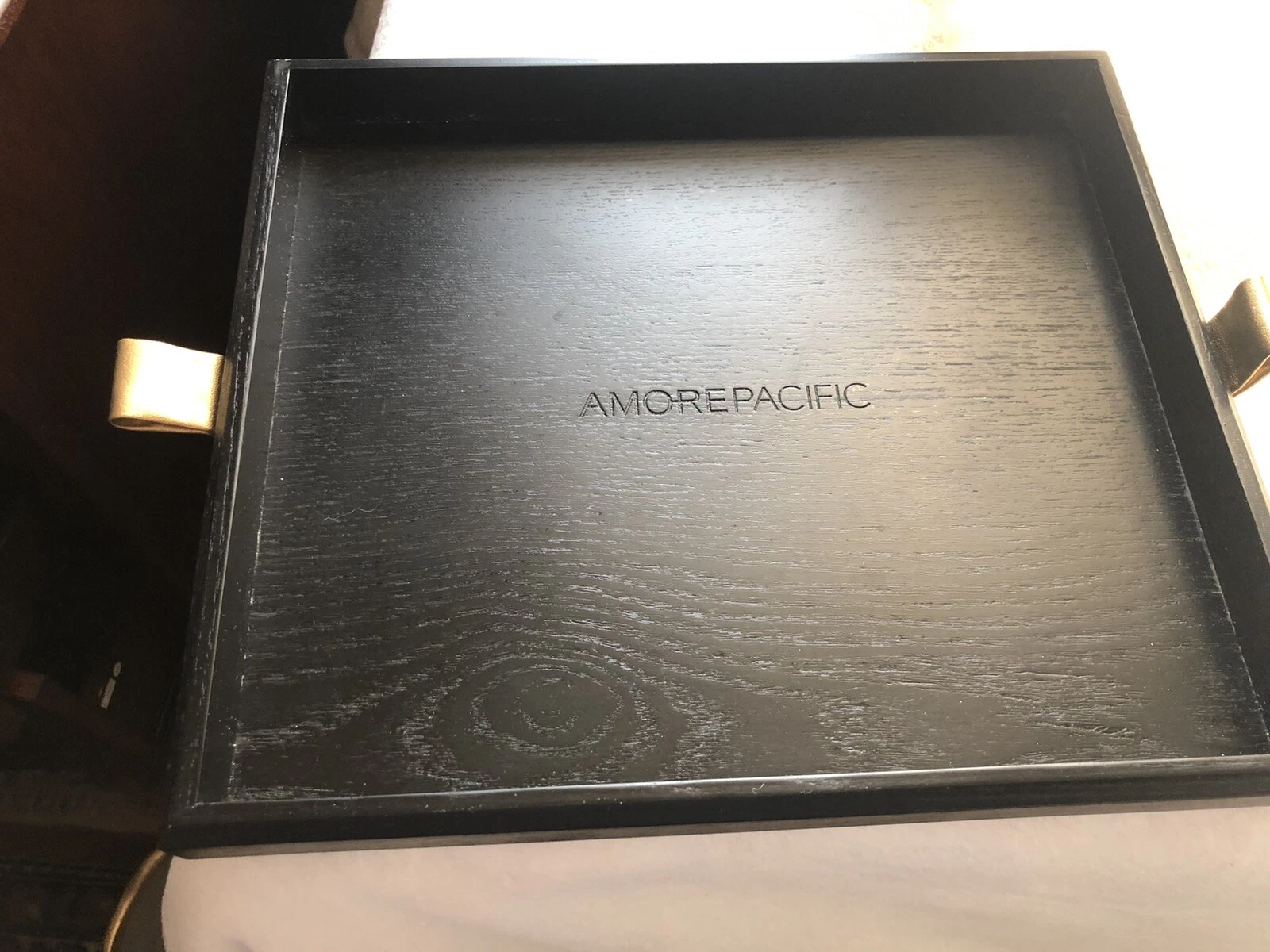 Amore Pacific Makeup Cosmetic Organize Wood Tray 11х10”
Opens in a new window or tab